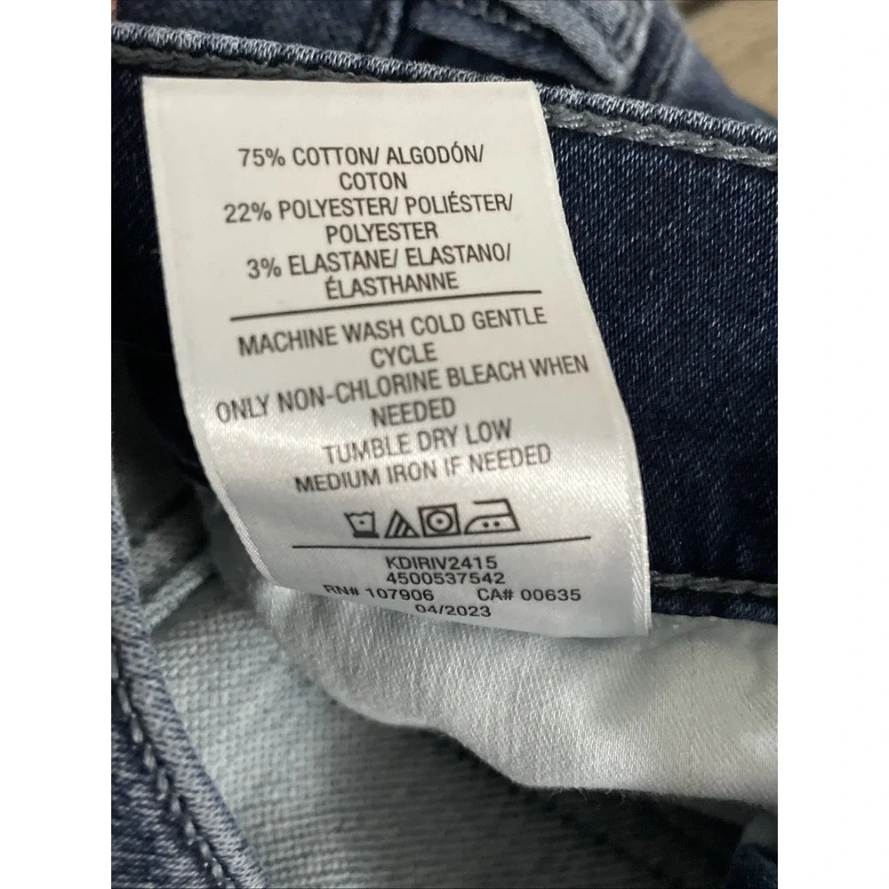 Hudson Axl Straight Skinny Fit Jeans‎ in Riviera 32x31 Stretch